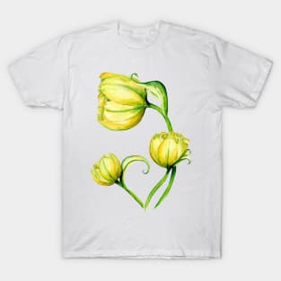 Yellow-green tulips T-Shirt